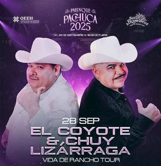 EL COYOTE & CHUY LIZARRAGA - 28 Septiembre