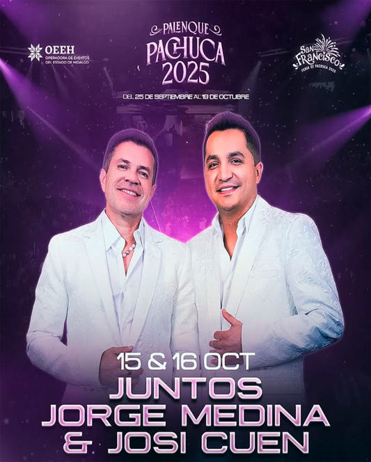 JUNTOS JORGE MEDINA & JOSI CUEN - 16 Octubre